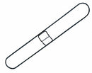 Tough Guy Dust Mop Frame, Slide On, 60"W - 1TZG6