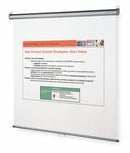 Quartet Manual Projection Screen with 84 x 84" Screen Size - 684S