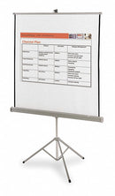 Quartet Manual Projection Screen with 60 x 60" Screen Size - 560S