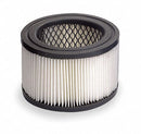 Dayton Cartridge Filter, Paper, HEPA Filtration Type, For Vacuum Type Backpack Vacuum - 1UG89