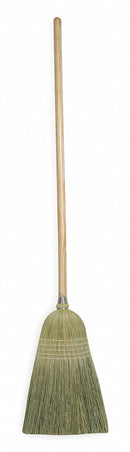 Tough Guy Natural Corn Broom, 11 1/2 in Sweep Face - 1VAB9