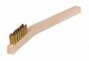 Tough Guy 7 7/8 inL Brass Short Handle Scratch Brush, 5 PK - 1VAG3