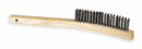 Tough Guy 13-3/4"L Carbon Steel Long Handle Scratch Brush, 1 EA - 1VAG6