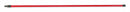 Tough Guy Red Threaded Fiberglass Color Coded Handle, Length 60" - 1VAJ2