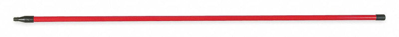 Tough Guy Red Threaded Fiberglass Color Coded Handle, Length 60" - 1VAJ2