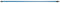 Tough Guy Blue Threaded Fiberglass Color Coded Handle, Length 60" - 1VAJ4