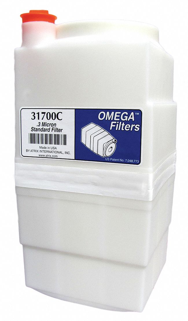 Atrix Cartridge Filter, Paper, Standard Filtration Type, For Vacuum Type Critical Area Vacuum - 31700-1P