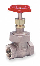 Milwaukee Valve Gate Valve, Valve Class Class 300, Bronze, FNPT Connection Type, Pipe Size - Valves 3/4 in - 1186.75