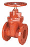 Nibco Gate Valve, Valve Class Class 125, Ductile Iron, Flange Connection Type, Pipe Size - Valves 3 in - F619RW 3