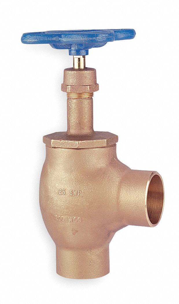 Nibco Class 125 Globe Valve, Sweat x Sweat, Bronze, 3/8 in Pipe Size - Valves - S311Y 3/8
