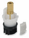 Delta Hot/Cold Cartridge, Fits Brand Delta, Brass, Plastic, Brass, Black, White Finish - RP25513
