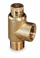 Watts Brass Calibrated Adjustable Relief Valve, MNPT Inlet Type, FNPT Outlet Type - 530-3/4