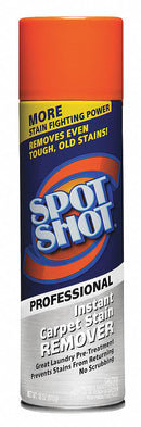 Spot Shot Spot and Stain Remover, 18 oz, Aerosol Can, Ready to Use, PK 12 - WDC 009934