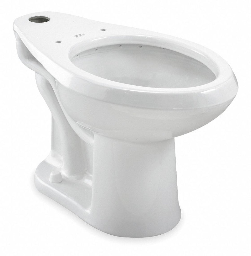 American Standard Elongated, Floor, Flush Valve, Toilet Bowl, 1.1/1.6 Gallons per Flush - 3461001.02