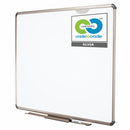 Quartet Gloss-Finish Porcelain Dry Erase Board, Wall Mounted, 48"H x 96"W, White - P568T