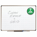 Quartet Gloss-Finish Melamine Dry Erase Board, Wall Mounted, 48"H x 72"W, White - TE567T
