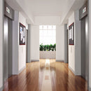 Quartet Magnetic Letter, Push-Pin Bulletin Board, Magnetic Fabric, 24"H x 36"W, Gray - MB543M