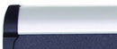 Quartet Magnetic Letter, Push-Pin Bulletin Board, Magnetic Fabric, 24"H x 36"W, Gray - MB543A