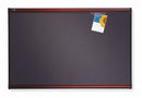 Quartet Push-Pin Bulletin Board, Fabric, 48"H x 72"W, Gray - B447M