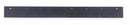 Tough Guy 18"W Straight Neoprene Replacement Squeegee Blade, Black - 1ZCA5