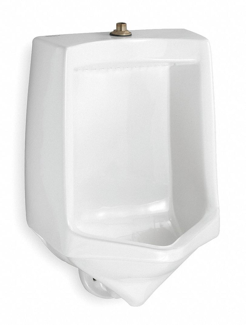 American Standard Vitreous China, White, Siphon Jet Urinal, Wall, Top - 6561017.02