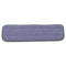 Rubbermaid Microfiber Wet Mopping Pad, 18 1/2" X 5 1/2" X 1/2", Green, 12/Carton - RCPQ410GRECT