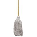 Boardwalk Mop Head, Cotton, Cut-End, White,