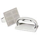 3M Twist-Lok Pad Holder, 3 1/2" X 4 3/4" X 2 1/2" , Light Gray, 10/Carton - MMM09493