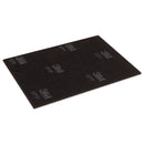 Scotch-Brite Surface Preparation Pad Sheets, 14" X 28", Maroon, 10/Carton - MMM02498