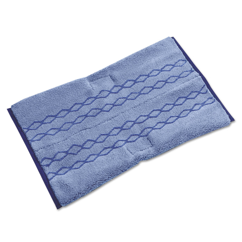 Rubbermaid Hygen Dust/Scrub Microfiber Plus Pad, 12 X 17 1/2, Blue - RCP1791680