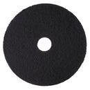 3M Low-Speed High Productivity Floor Pads 7300, 21" Diameter, Black, 5/Carton - MMM08279
