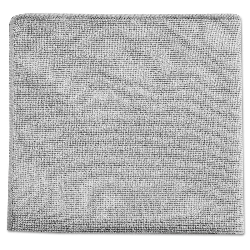 Rubbermaid Executive Multi-Purpose Microfiber Cloths, Gray, 12 X 12, 24/Pack - RCP1863888