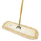 Boardwalk Cut-End Dust Mop Kit, 24 X 5, 60" Wood Handle, Natural - BWKM245C