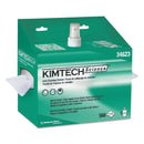 Kimtech Lens Cleaning Station, 8Oz Spray, 4 2/5 X 8 1/2, 560/Box, 4 Boxes/Carton - KCC34623
