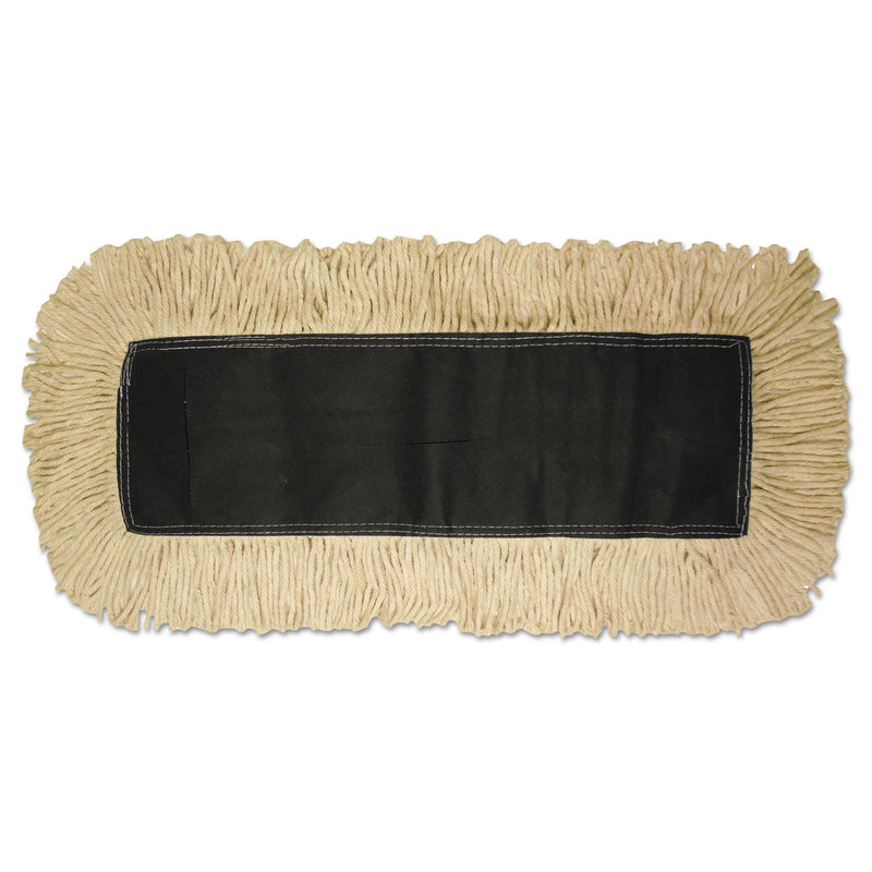 Boardwalk Disposable Dust Mop Head, Cotton, 18W X 5D - BWK1618