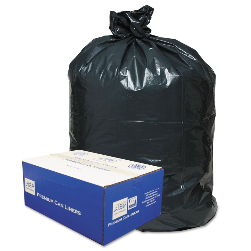Classic Linear Low-Density Can Liners, 45 Gal, 0.63 Mil, 40