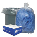 Classic Clear Linear Low-Density Can Liners, 60 Gal, 0.9 Mil, 38" X 58", Clear, 100/Carton - WBI385822C