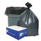 Platinum Plus Can Liners, 60 Gal, 1.55 Mil, 39" X 56", Gray, 50/Carton - WBIPLA6070