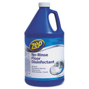 Zep No-Rinse Floor Disinfectant, 1 Gal Bottle - ZPEZUNRS128EA
