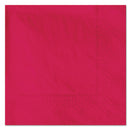 Hoffmaster Beverage Napkins, 2-Ply, 9 1/2 X 9 1/2, Red, 1000/Carton - HFM180311