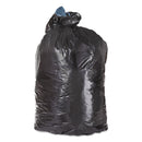 FlexSol Low Density Repro Can Liners, 60 Gal, 1.5 Mil, 38" X 58", Black, 100/Carton - ESXGAT60XH