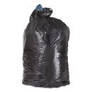 Trinity Plastics Low-Density Can Liners, 10 Gal, 1 Mil, 24" X 23", Black, 500/Carton - TRNML2423