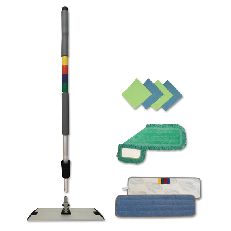 Boardwalk Microfiber Mopping Kit, 18