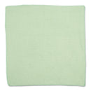 Rubbermaid Microfiber Cleaning Cloths, 16 X 16, Green, 24/Pack - RCP1820582