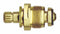 Brasscraft Cold Cartridge, Fits Brand Central Brass, Brass, Brass Finish - 20CC09