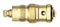 Brasscraft Cold Cartridge, Fits Brand Crane, Brass, Brass Finish - ST1462X B