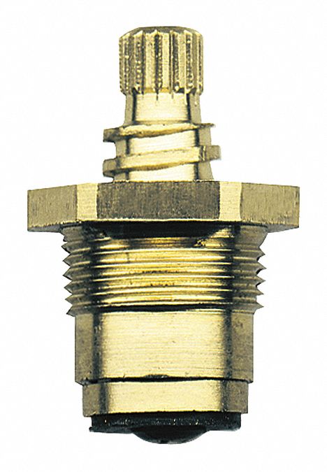 Brasscraft Hot Cartridge, Fits Brand Gerber, Brass, Brass Finish - ST0041X B