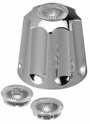 Brasscraft Handle, Fits Brand Gerber, Faucet Handle Type Knob, Finish Chrome, Use With Water Temp. Hot/Cold - SH4577 B