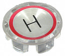Brasscraft Hot Index Button - SHB0643