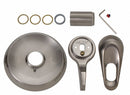 Brasscraft Tub and Shower Trim Kit, Satin Nickel Finish, For Use With Mixet Faucets - SKD0204 D